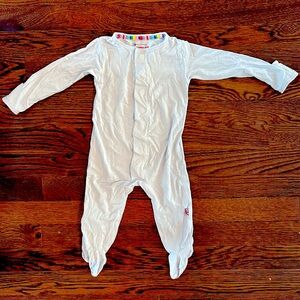 Magnetic Me Light Blue Footie Pajamas | 3-6 months